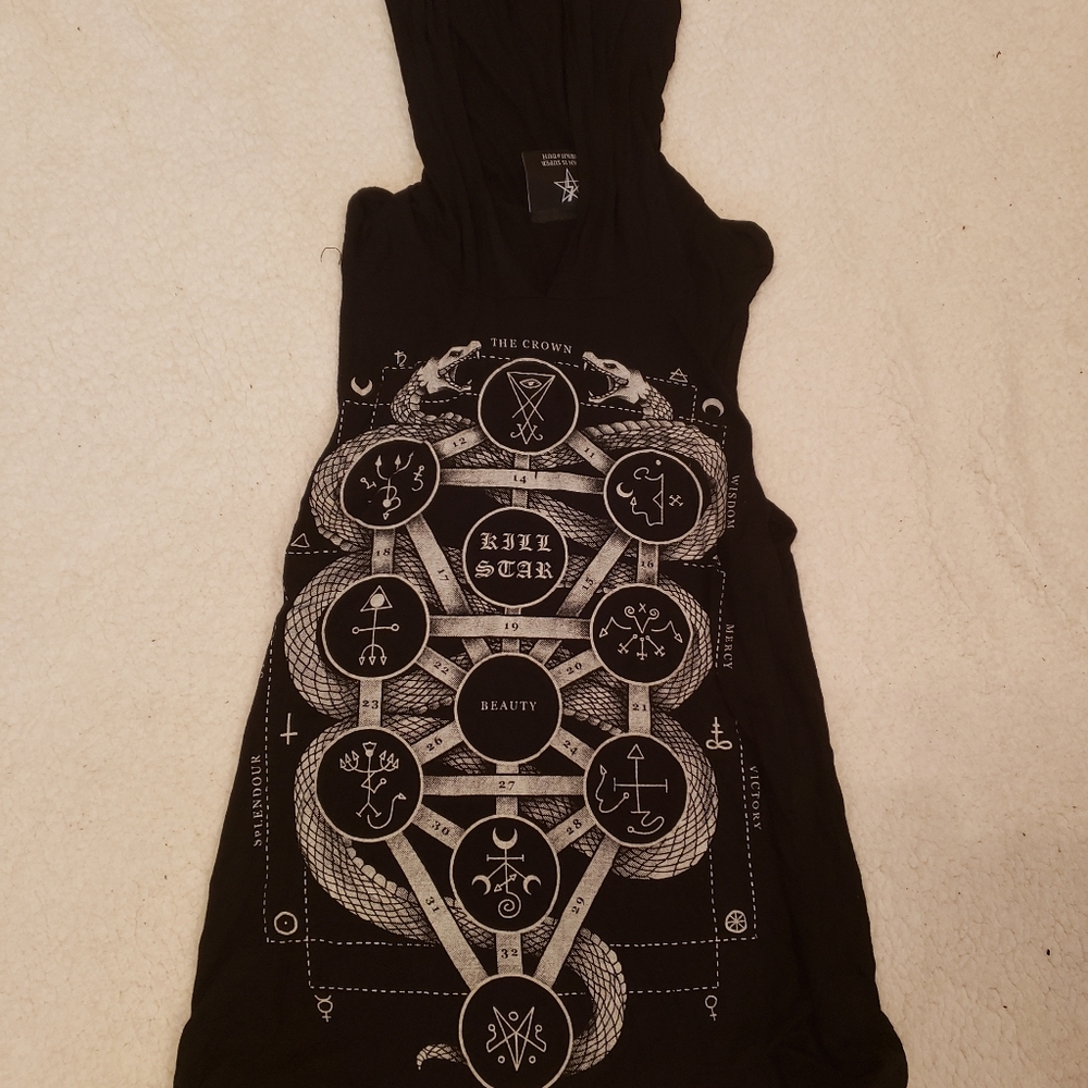Sleeveless hoodie (SOLD)